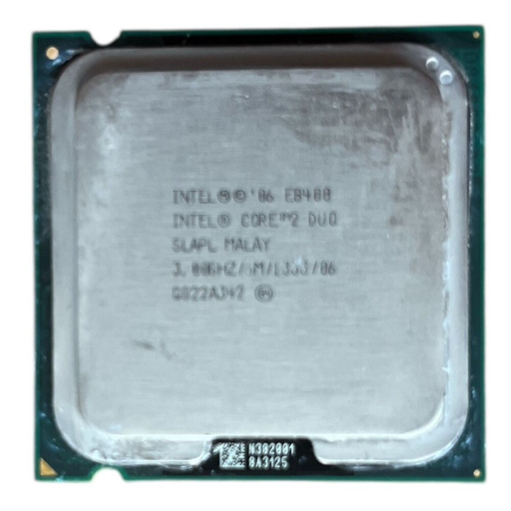 Original Intel Core 2 Duo E8400 SLB9J SLAPL 3.0GHz Dual Core Processor CPU